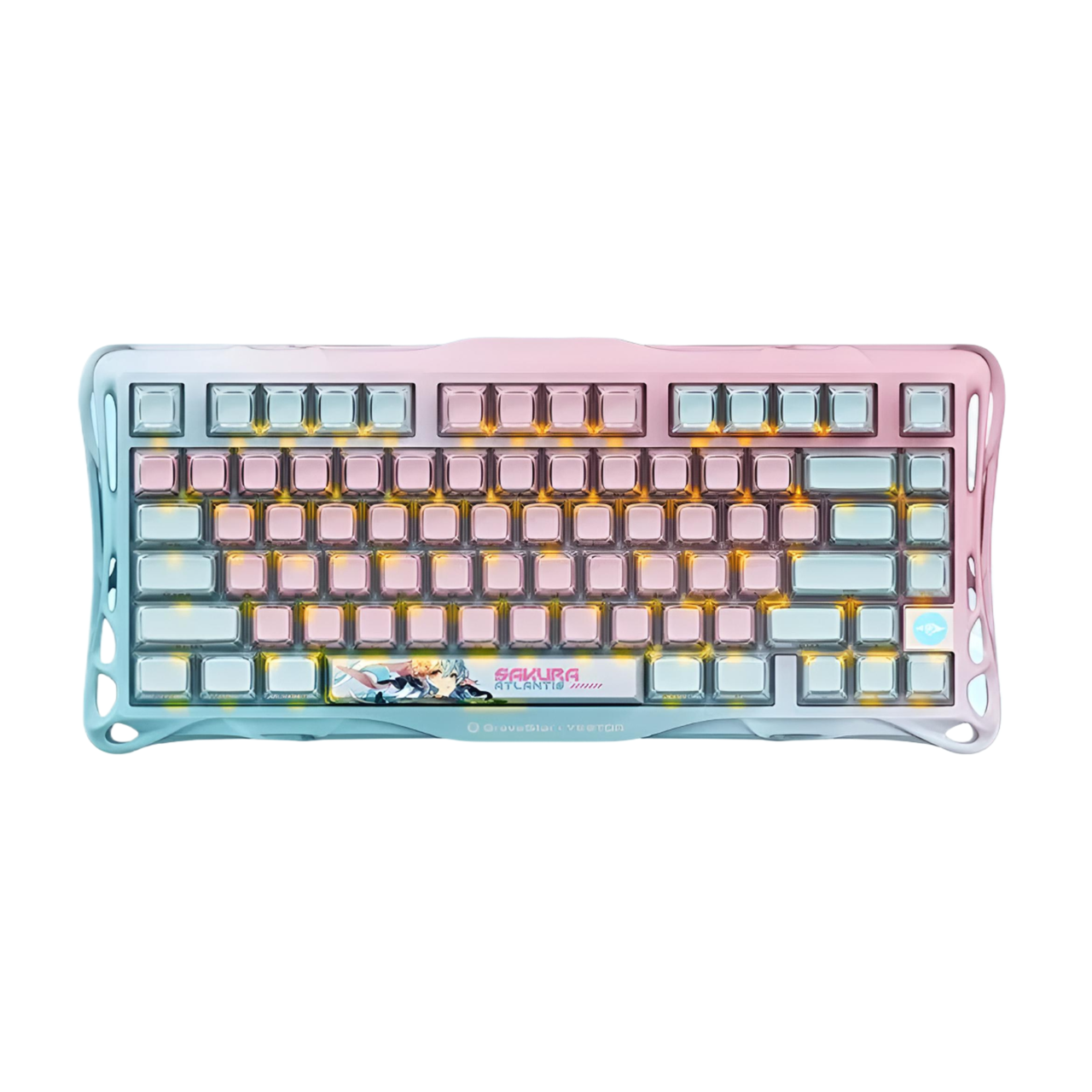 Клавиатура Yeston x GravaStar Mercury K1 Lite Sakura Atlantis v.A