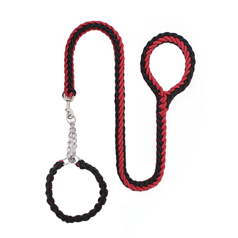 Ошейник Taotaopets 152217 Black+Red с поводком для собак контроллер 125x2.5 см