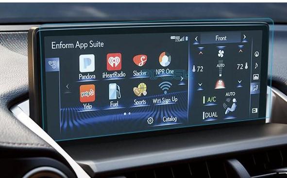 Стекло защитное Pixsel на монитор Lexus NX 11,3“ 2018-2021 закаленное глянец