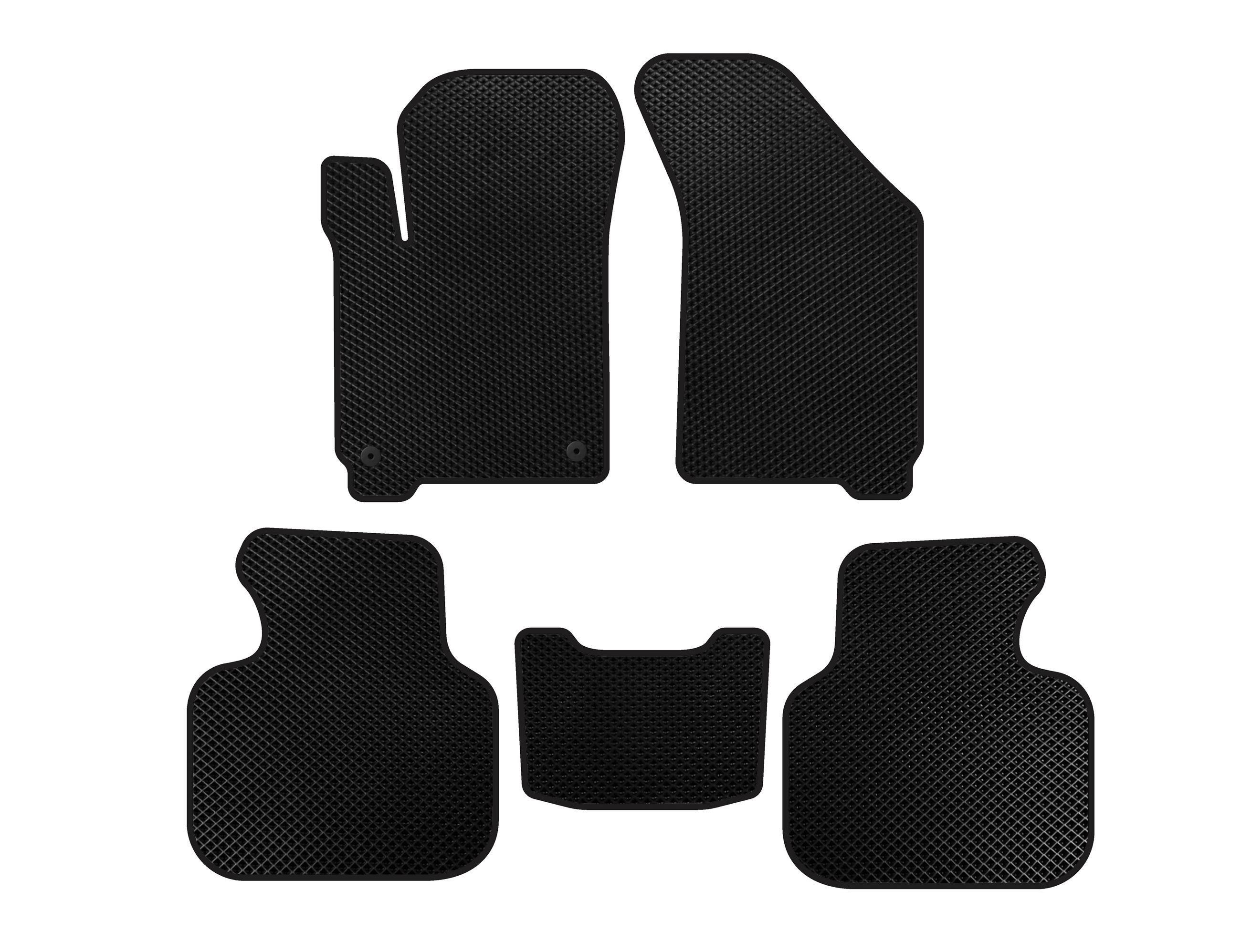 Коврики Digital Designs EVA 2008-2011 для Dodge Journey 2008- гг. этилвинилацетат Черный (132499)
