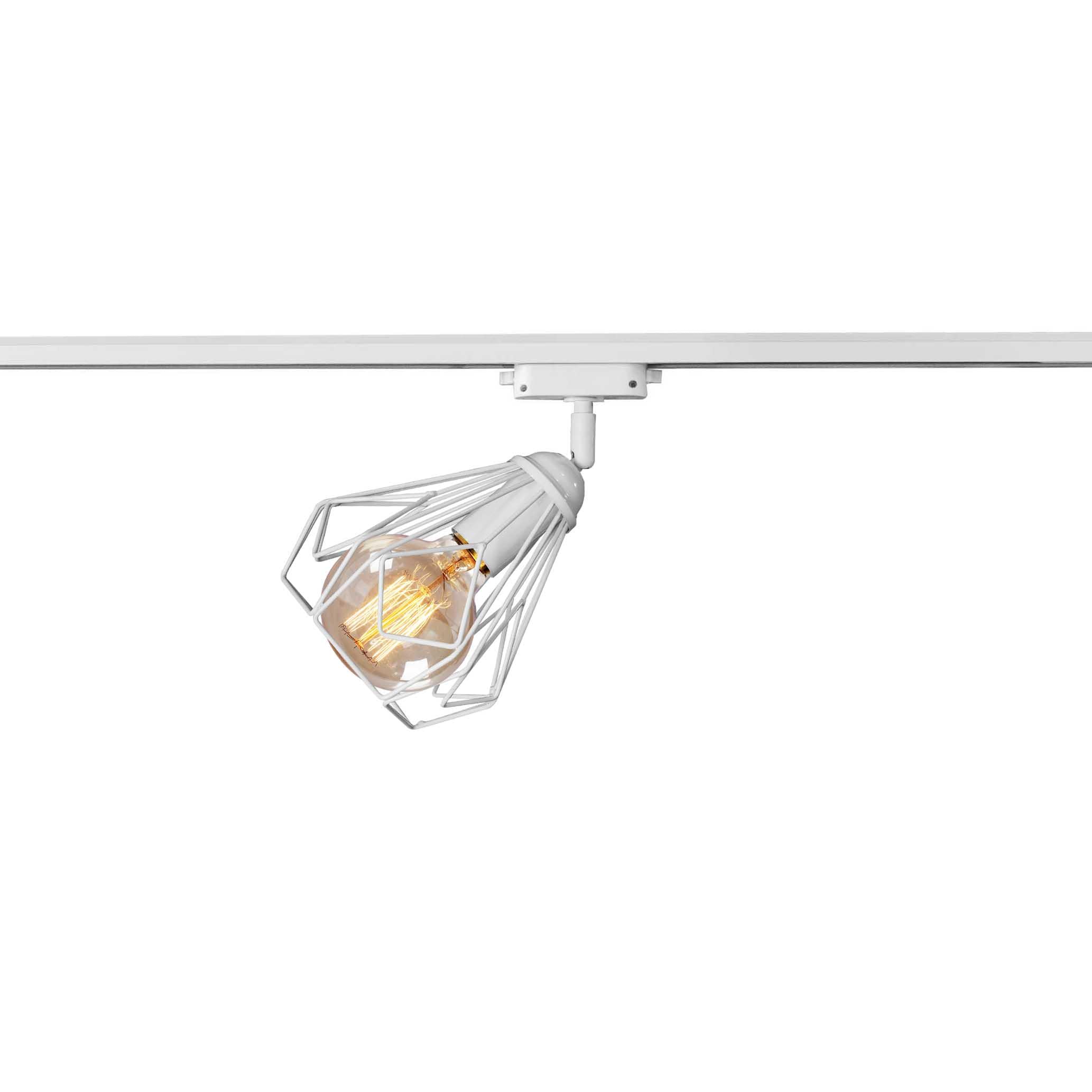 Светильник трековый MSK ELECTRIC Milan NT 5381W под лампу Е27 Белый