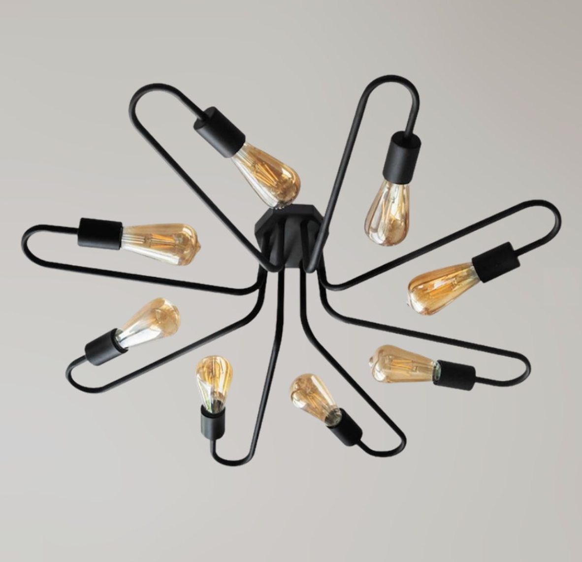 Люстра-павук MSK ELECTRIC Laminari NL 8585/8