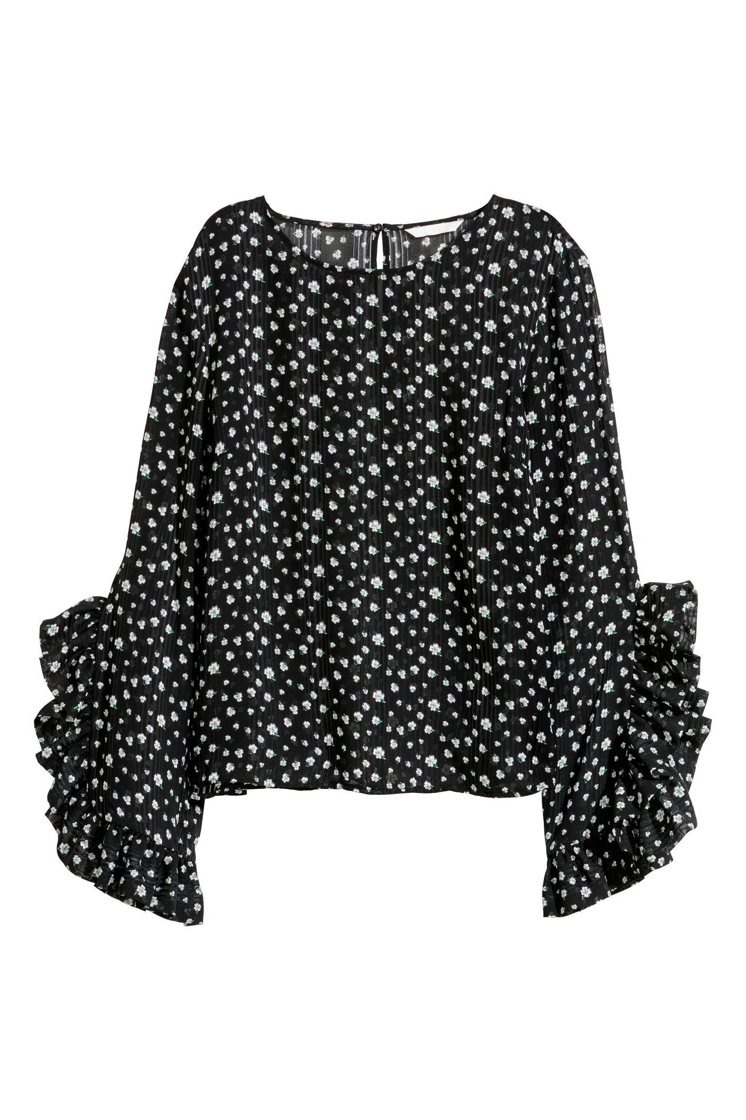 Блуза р. 34 Черный (6110507dlog)