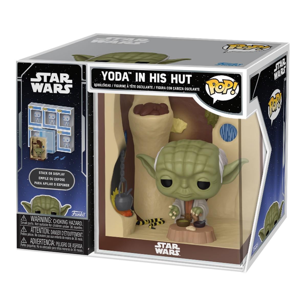 Детская игровая фигурка Funko POP Коллекционная Star Wars Домик Йоды Yoda Hut (1206472624)
