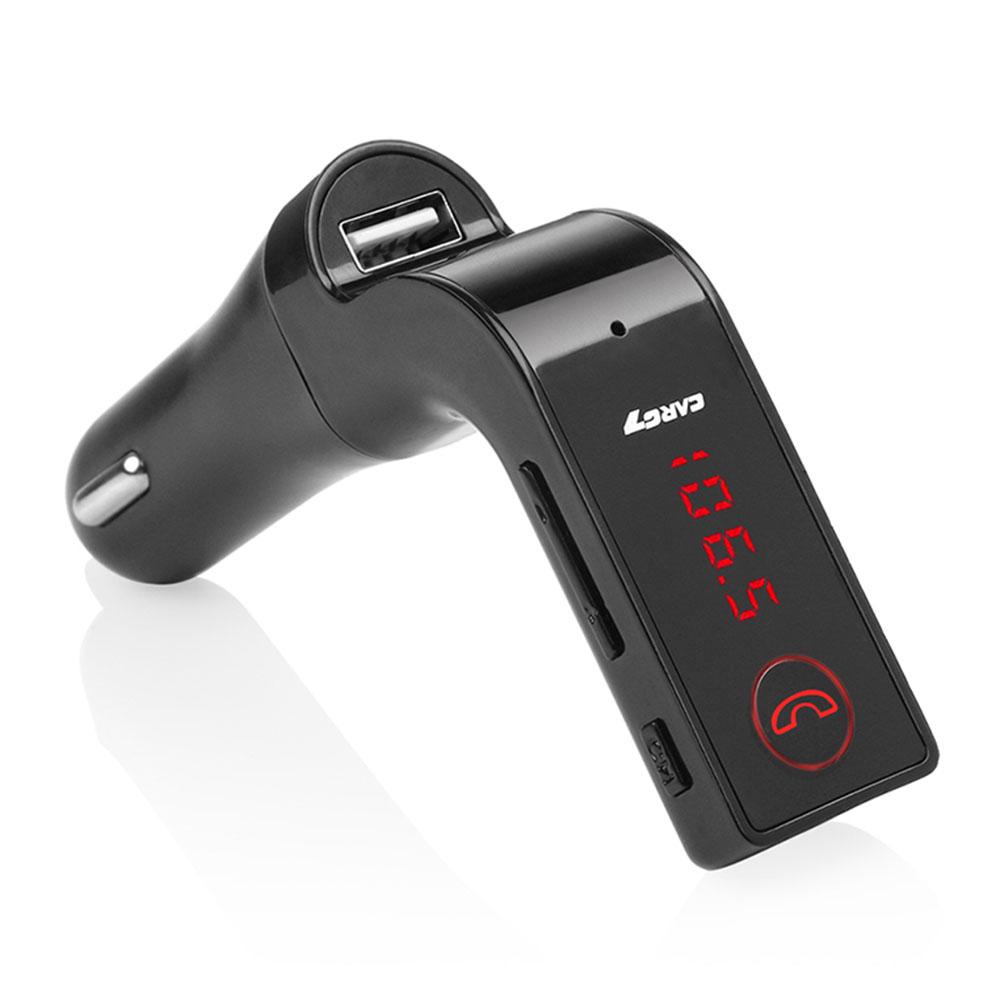 Автомодулятор Car G7 FM Bluetooth USB microSD - фото 1