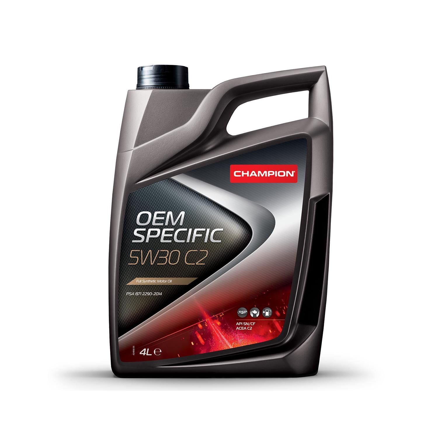 Масло моторное Champion OEM SPECIFIC C2 5W-30 4 л