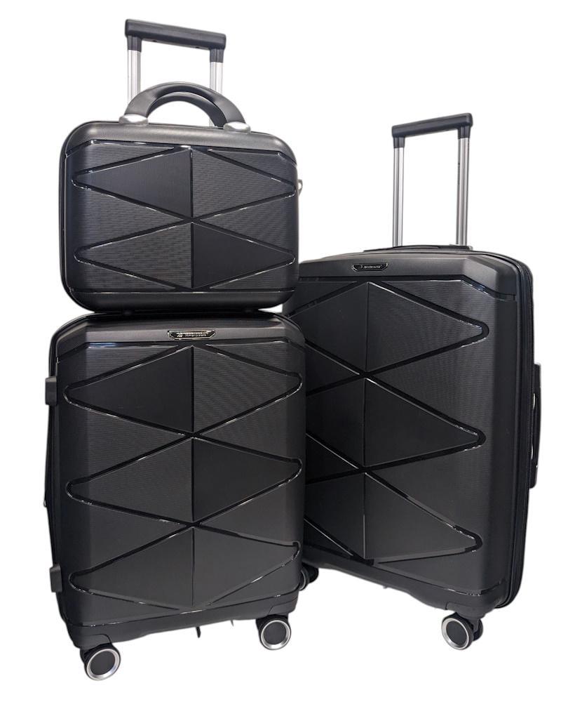 Комплект валіз Madisson Snowball 51304/3 Чорний (31218473)