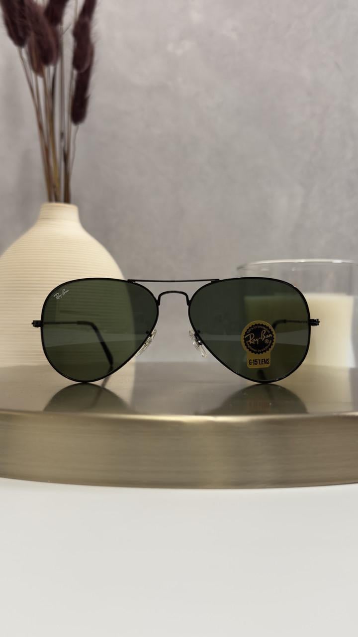 Солнцезащитные очки Ray-Ban RB3025 L2823 Aviator Black/Green