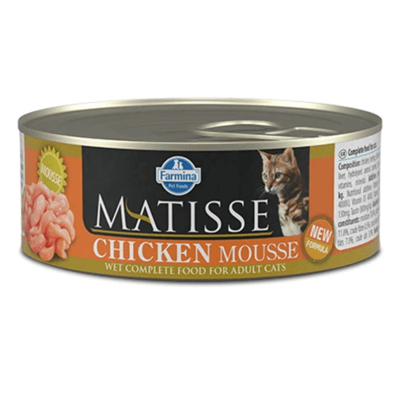 Корм влажный Farmina Matisse Cat Mousse Chicken для взрослых кошек с курицей 85 г (2998381567) Корм влажный Farmina Matisse Cat Mousse Chicken для взрослых кошек с курицей 85 г (2998381567)