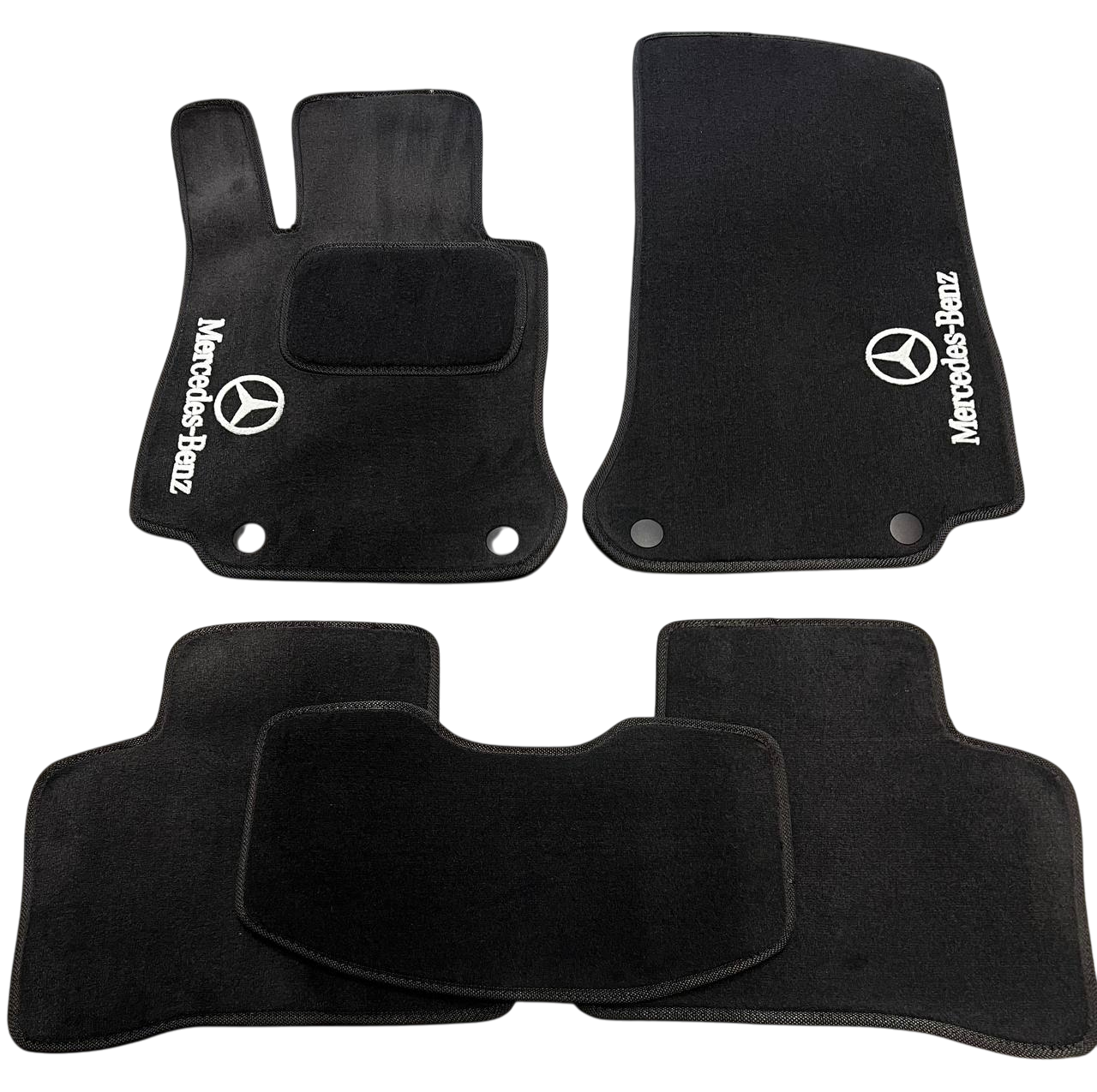 Коврики в салон ворсовые для Mercedes EQC N293 2018- 5 шт. Черный (27326644)