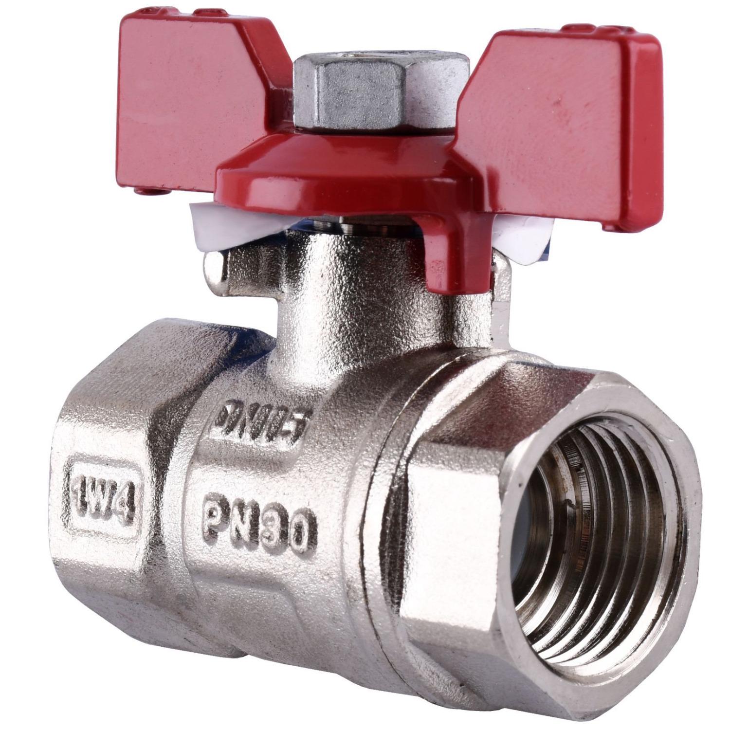 Кран шаровой Arco SENA 153103 1/2" ВВ бабочка (87017)