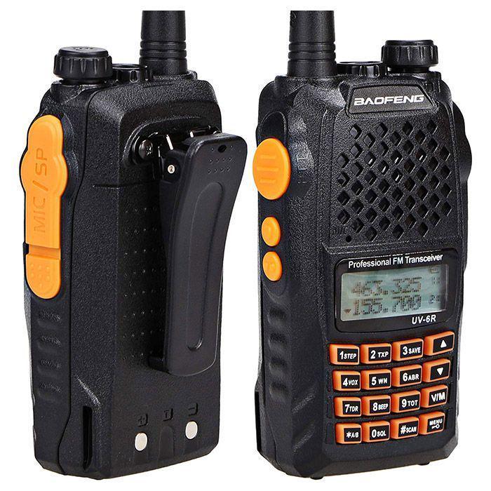 Рация Baofeng UV-6R Black (76621) - фото 4