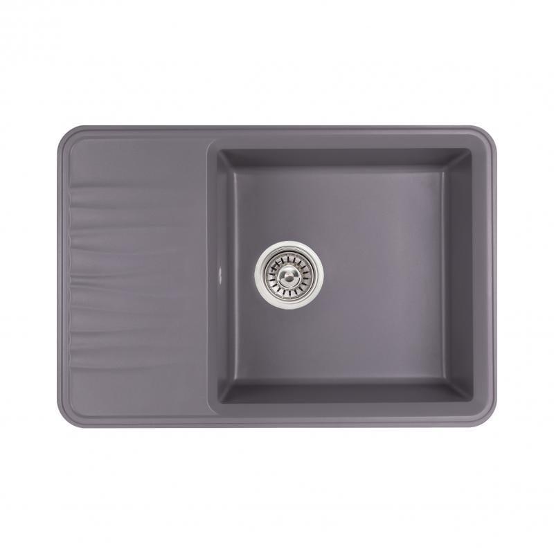 Кухонная мойка Q-tap CS 7440 Grey (QT7440GRE471) Кухонная мойка Q-tap CS 7440 Grey (QT7440GRE471)