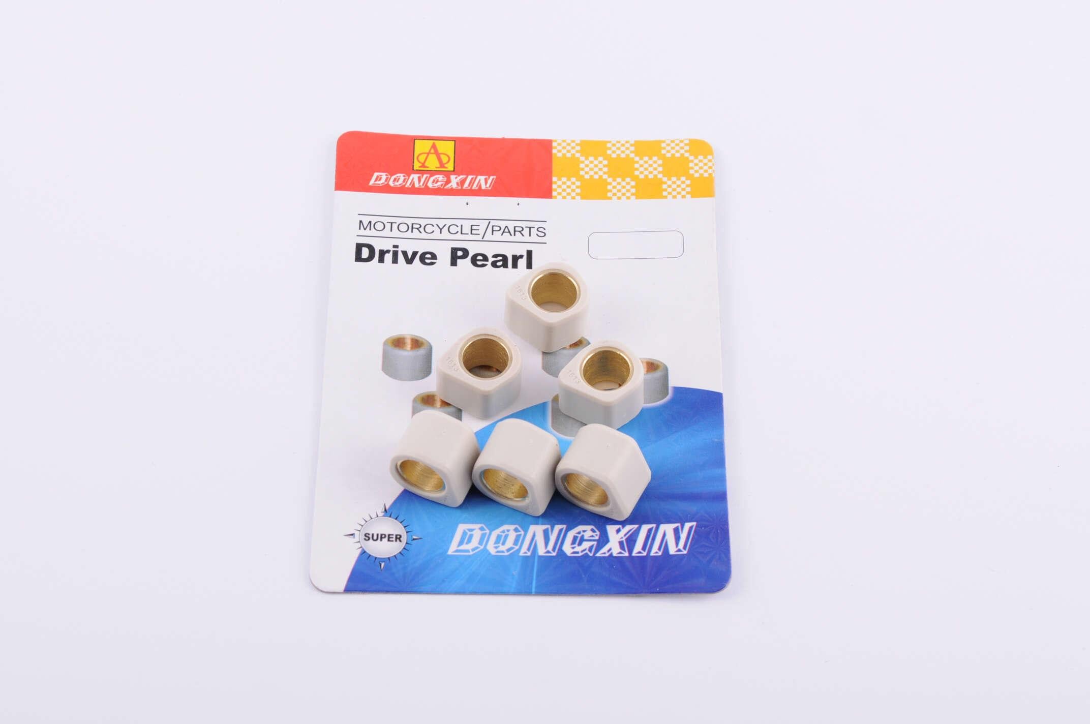 Ролики вариатора DONGXIN для Suzuki 17х12 мм 5,0 г Белый (R-450)
