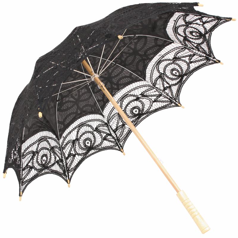 Зонт декоративный Vintage Azaliya Black (BR33467)