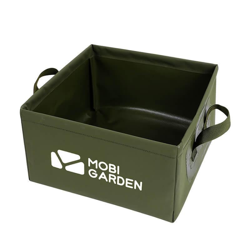 Відро складане Mobi Garden Square Bucket 13л EX20674001 Green - фото 1