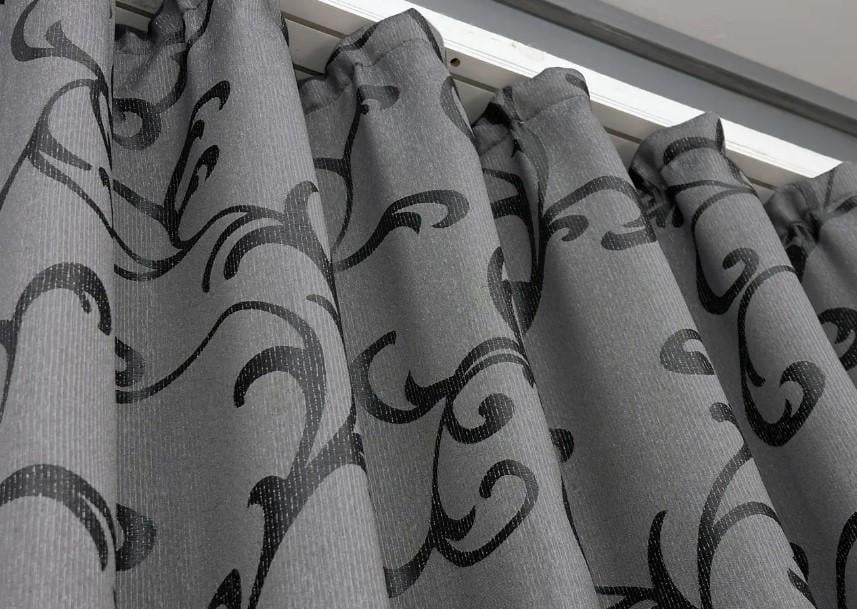 Тканина для штор Allure жакард з люрексовою ниткою Сірий (1618ш) - фото 7 Тканина для штор Allure жакард з люрексовою ниткою Сірий (1618ш) - фото 7