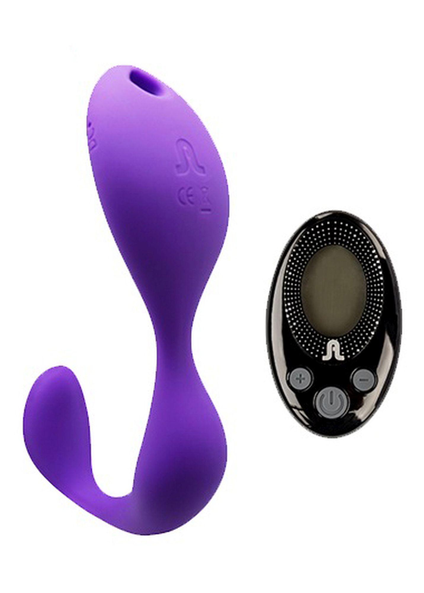 Вибратор в трусики Adrien Lastic Mr.Hook Фиолетовый (AD10893)