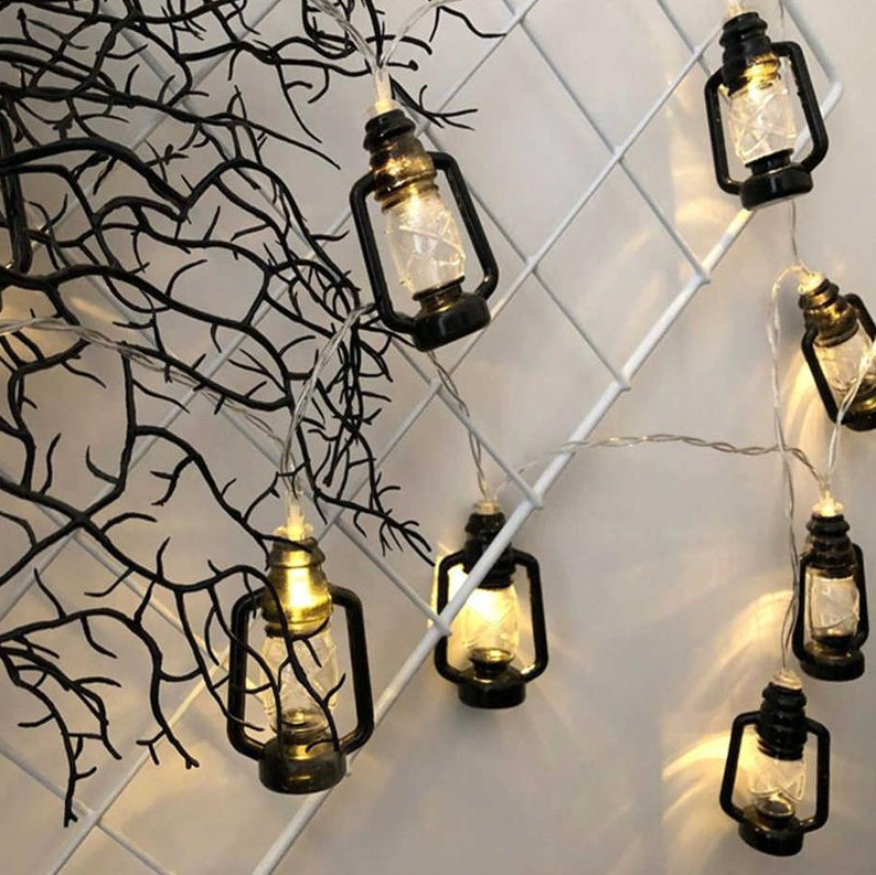 Світлодіодна гірлянда Ретро ліхтарики 7 м 20 LED від мережі 220В - фото 9