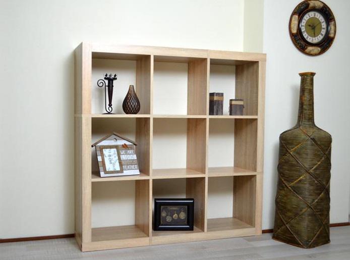 Шафа у дитячу кімнату Inteo Мікс 3х3 1146х1146х290 мм товщина корпусу 50 мм Дуб тахо