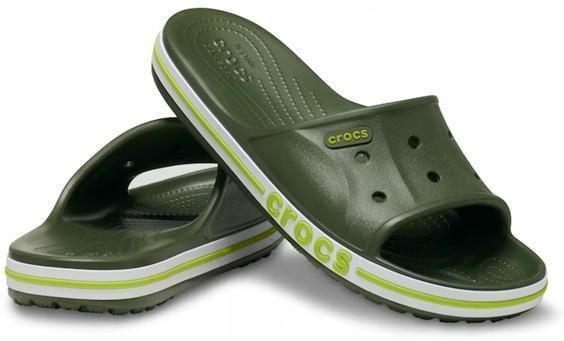 Шльопанці Crocs Bayaband Slide р. 45-46 Зелений (19259)