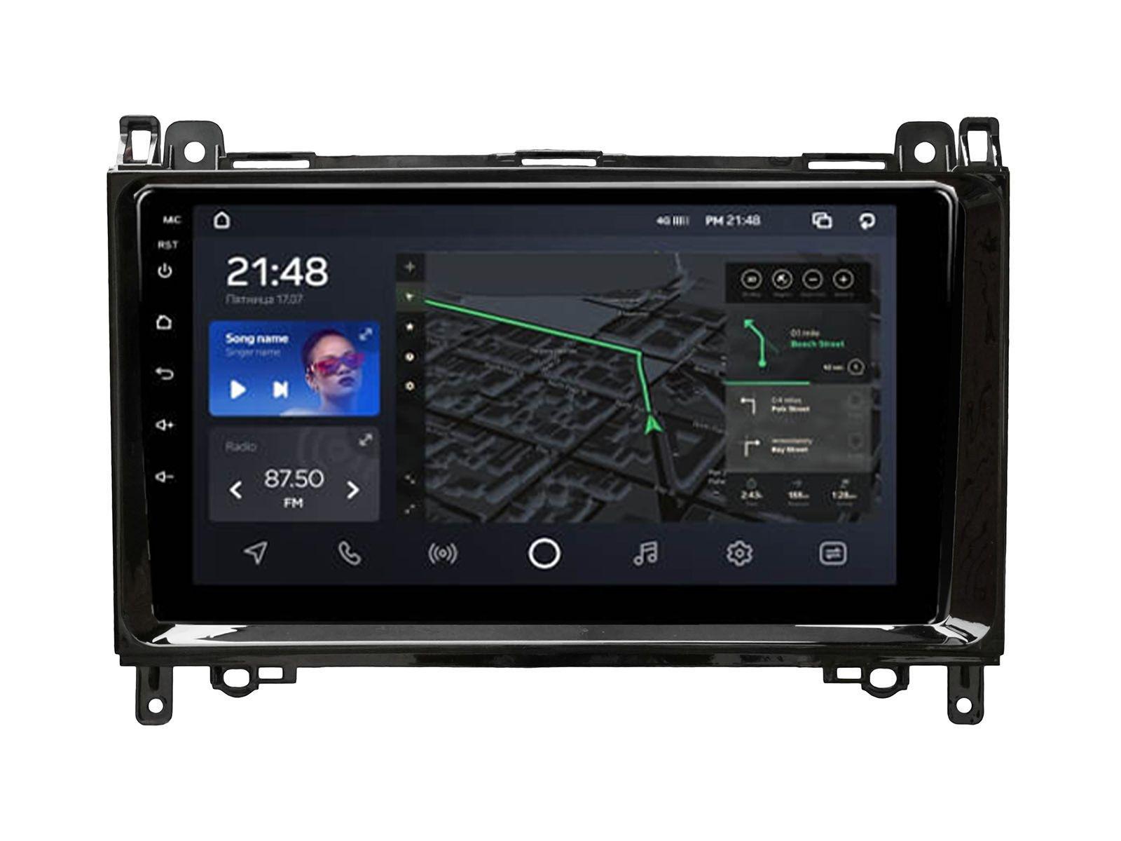 Штатная магнитола AMS T910 6+128 Gb Mercedes Benz B-Class T245 2005-2011