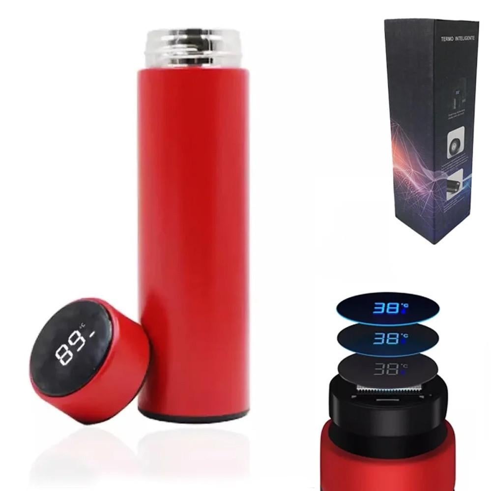 Термос Unique з дисплеєм 500 мл Червоний (MX-00007310R) - фото 3