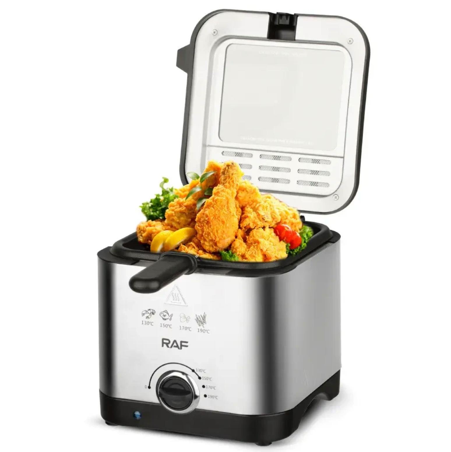 Фритюрниця Deep Fryer RAF R.5300 1000 Вт 2,5 л (21778930) - фото 2