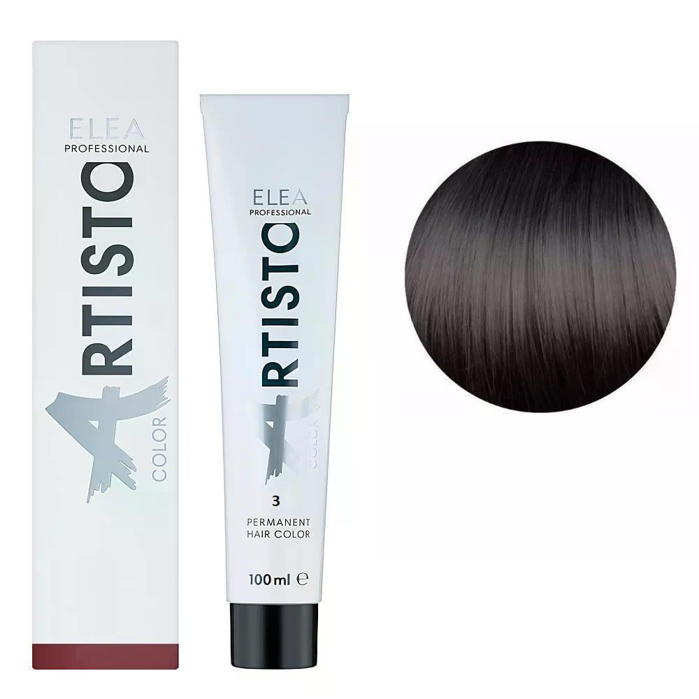 Крем-краска для волос Elea Professional Artisto Color 3 Черный шатен 100 мл