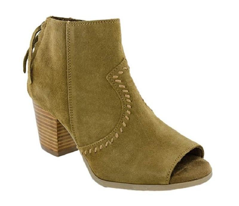 Ботильоны женские Minnetonka р. 36 Хаки (2710345793)