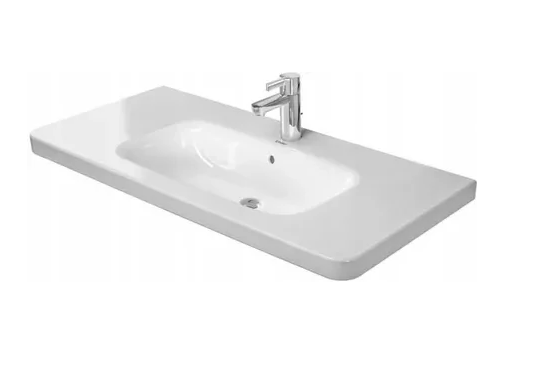 Умывальник DURAVIT Durastyle Wondergliss 100х48 см Белый (23201000001)