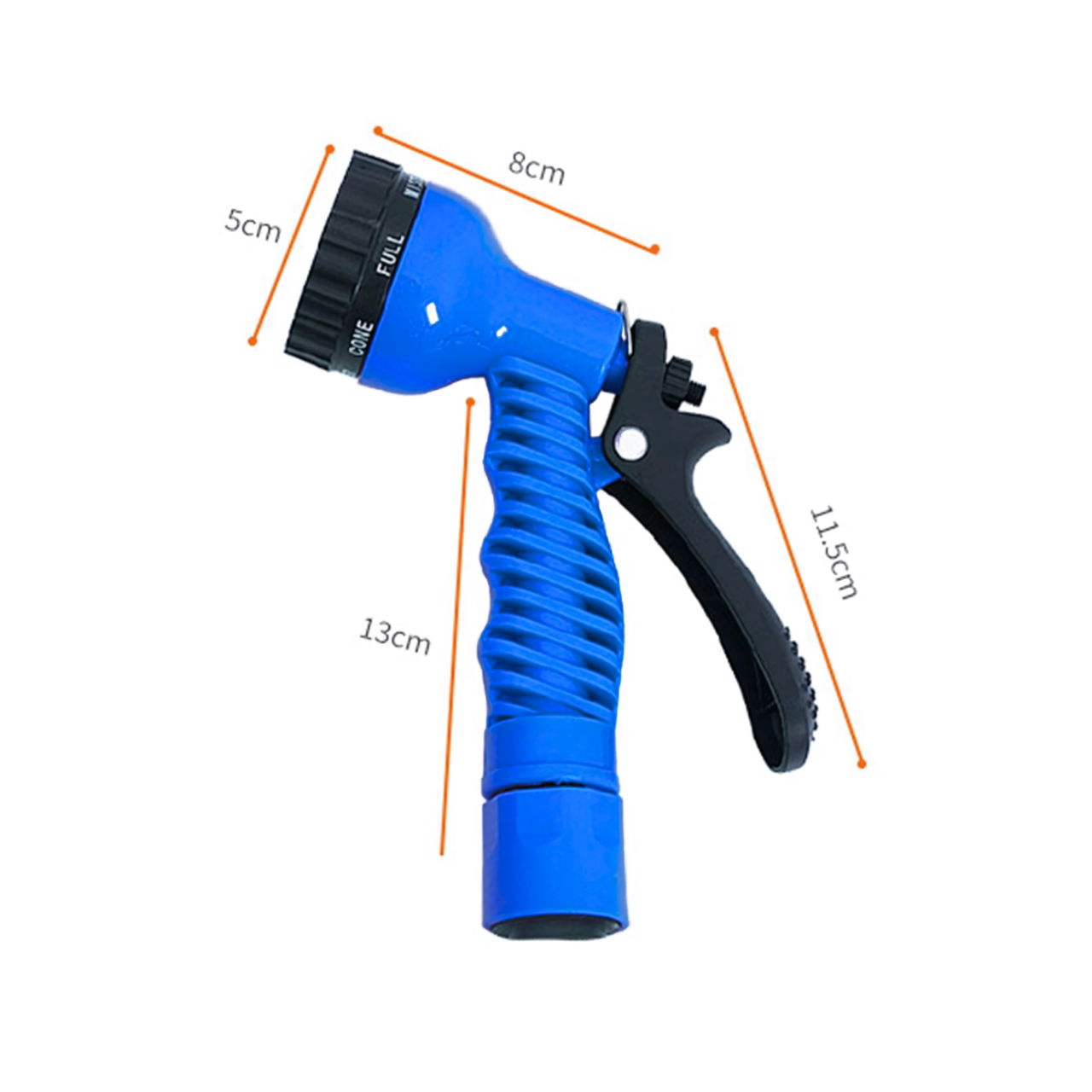 Шланг поливальний з пістолетом садовий що розтягується 14 м Синій (1000305680) - фото 7 Шланг поливальний з пістолетом садовий що розтягується 14 м Синій (1000305680) - фото 7