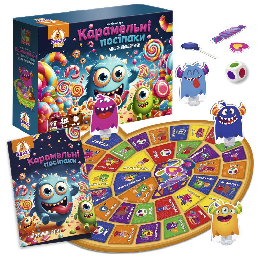 Настільна гра Vladi Toys маршрутна Карамельні посіпаки VT8055-45 (MTT-199412)