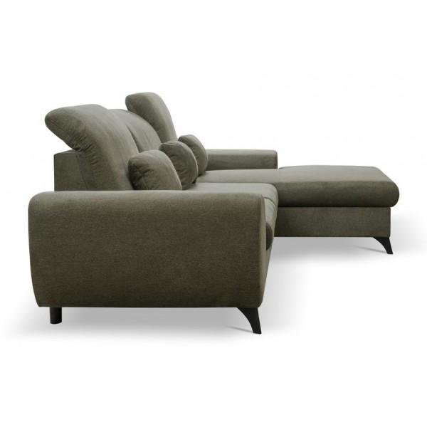 Диван угловой Perfect Home Аlta из натурального дерева/ДСП/ткани Loft 10 Оливковый (49579) - фото 3 Диван угловой Perfect Home Аlta из натурального дерева/ДСП/ткани Loft 10 Оливковый (49579) - фото 3