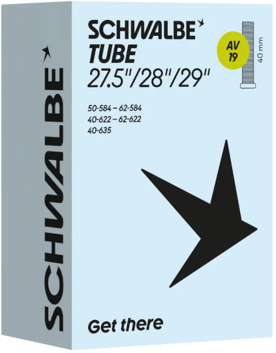 Камера Schwalbe AV19 29"/28"/27,5" 40/62-584/635 40 мм (1010840)