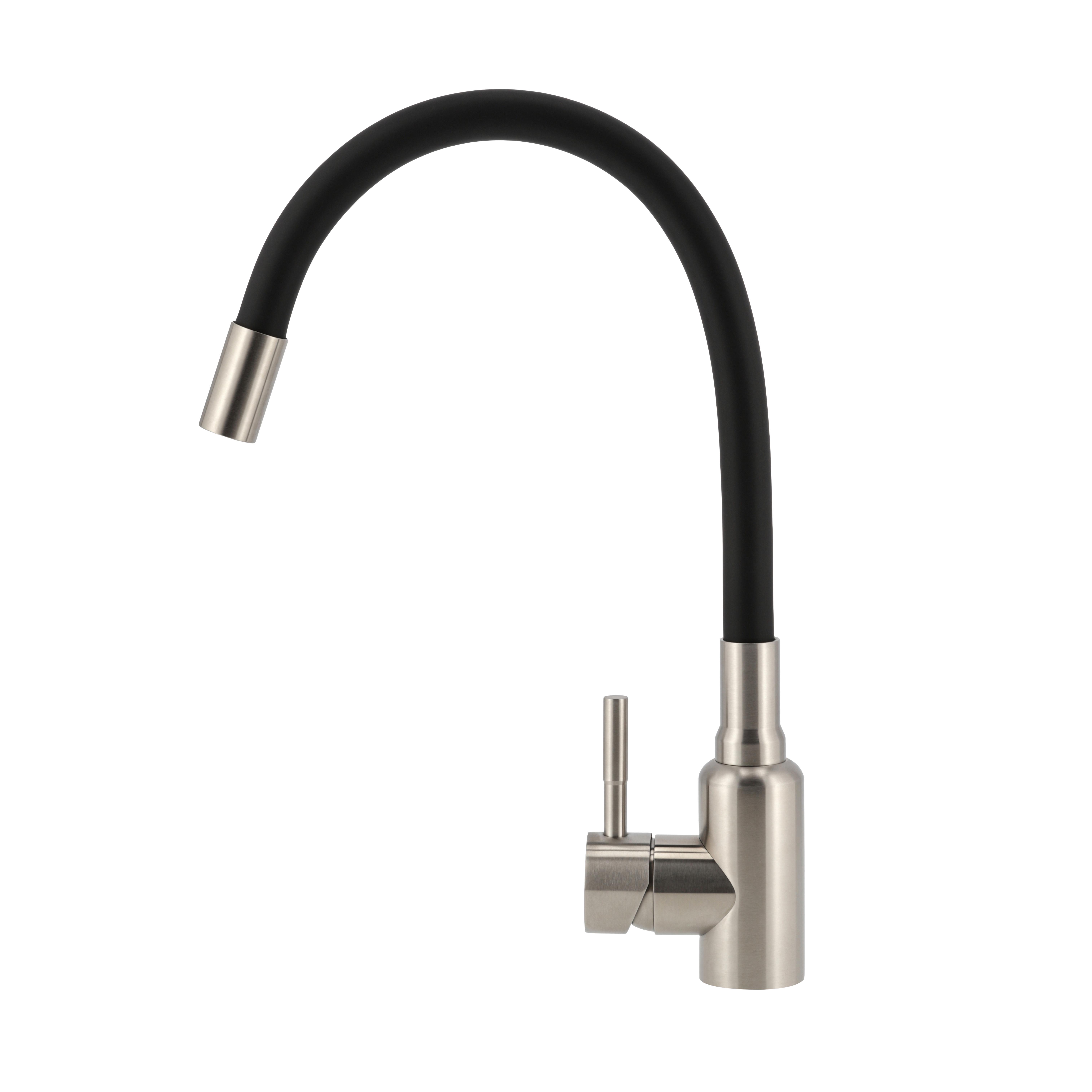 Змішувач на кухню Granado Burela Inox Black (gz1107L)