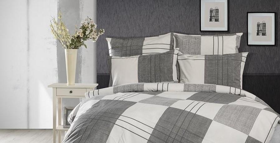 Комплект постельного белья TAGtekstil R-T9150 с компаньоном ранфорс Евро Maxi 70х70 см (20436-1)