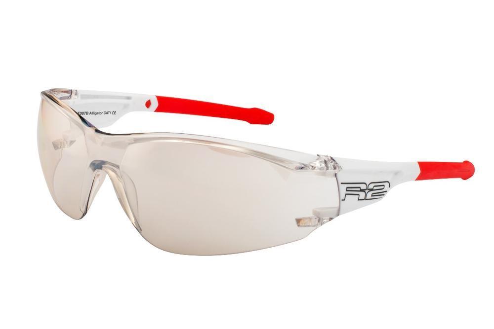 Очки солнцезащитные велосипедные R2 Alligator Red shiny (AT087B)