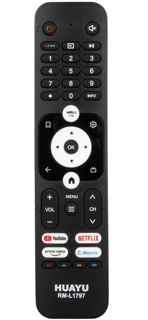 Универсальный пульт для телевизора Haier RM-L1797 (29259)