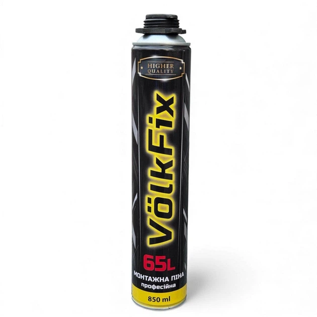 Пена монтажная VölkFix 65L всесезонная 850 мл (36950611)