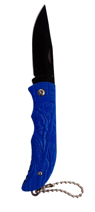 Ніж складаний кишеньковий КА-901 16 см Синій (2177В)