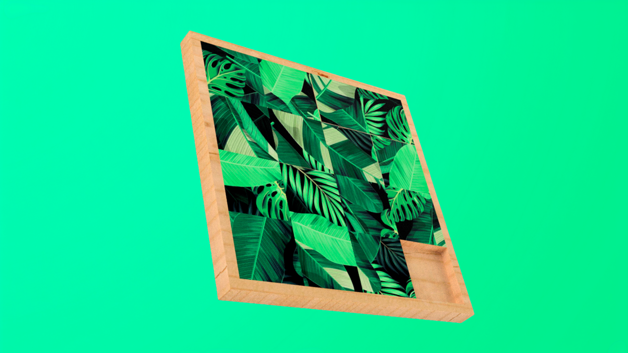 Игра деревянная Пятнашки Тропический пазл (27581342) - фото 2