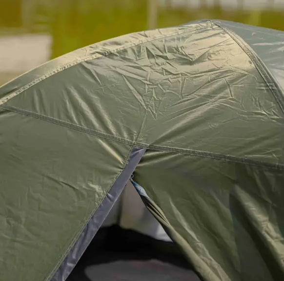 Палатка туристическая двухместная ветрозащитная 210х160х120 см Зеленый (LU-017) - фото 10