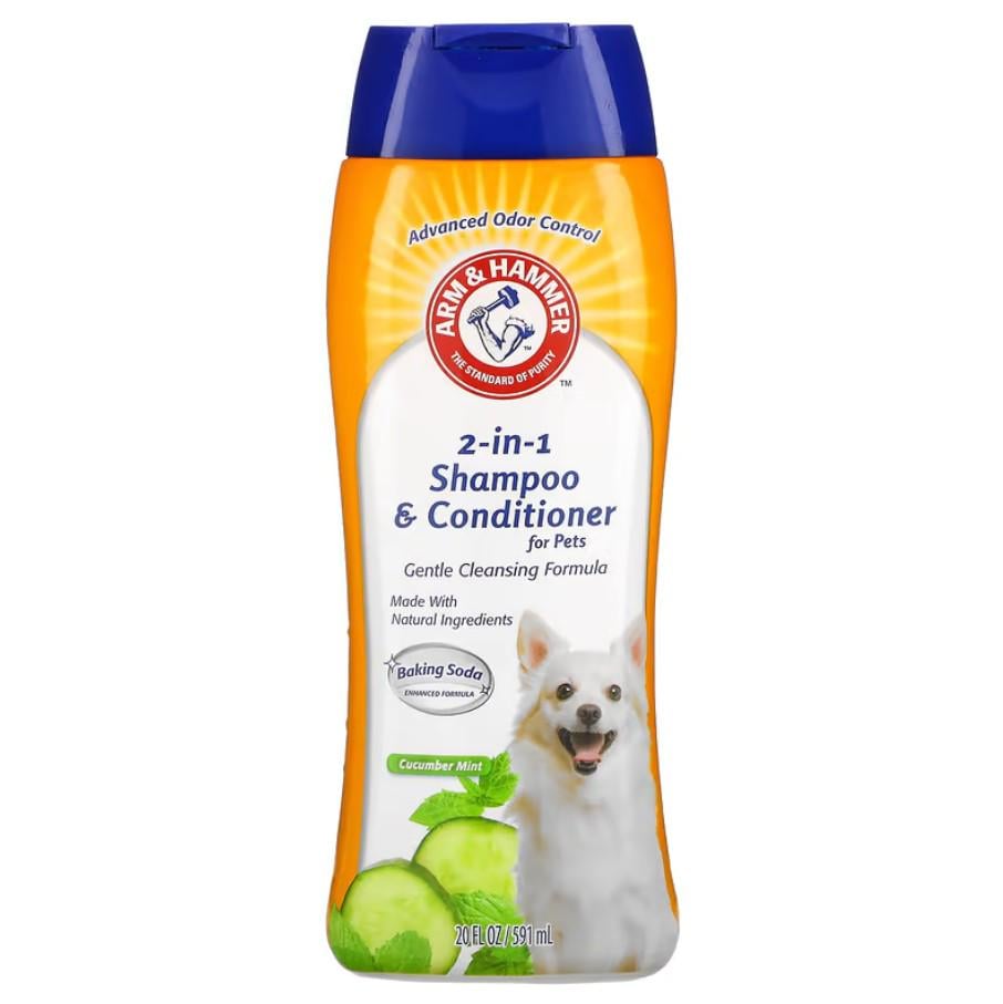 Шампунь для тварин Arm&Hammer 2in1 Shampoo&Conditioner For Pets Cucumber Mint 591 мл