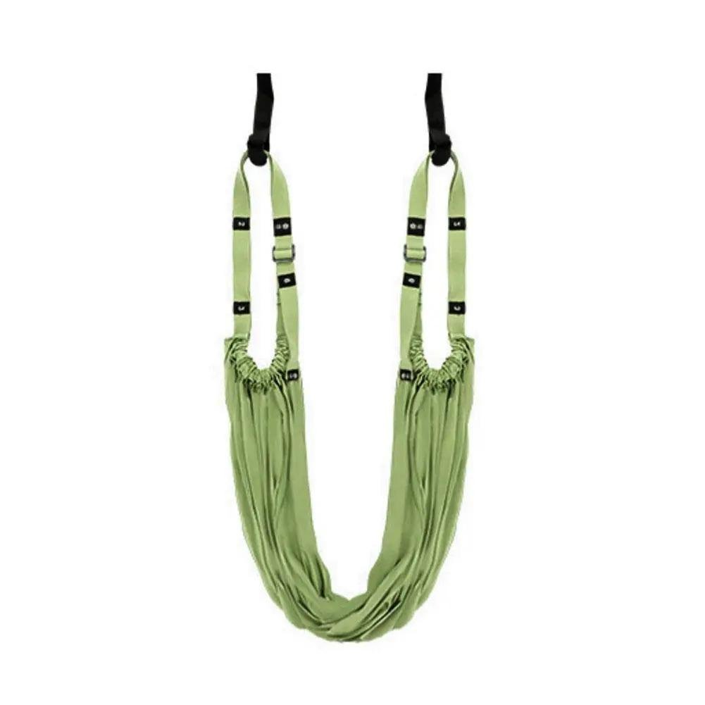 Гамак-качели подвесной Good Idea Athlanta Yoga Rope для флай йоги и пилатеса Зеленый (371136ОП)