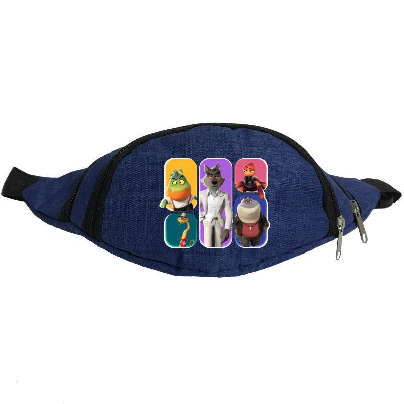 Поясная сумка-бананка Cappuchino toys Плохие парни 002 BES 002 Синий (1657837955)
