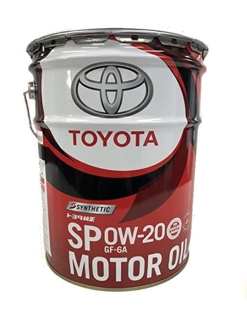 Моторное масло Toyota Synthetic Motor Oil SP/GF6A 0W-20 20 л (08880-13203)