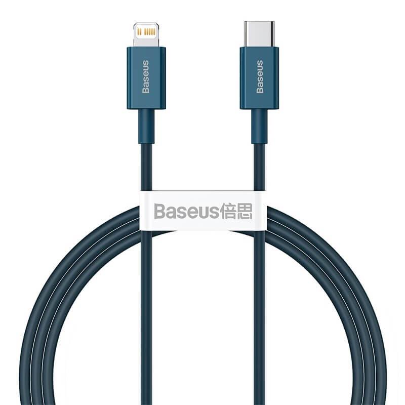 Кабель Baseus Type-C to Lightning Superior Series Fast Charging Data Cable 1 м CATLYS-A03 Blue (7f62ed0c)