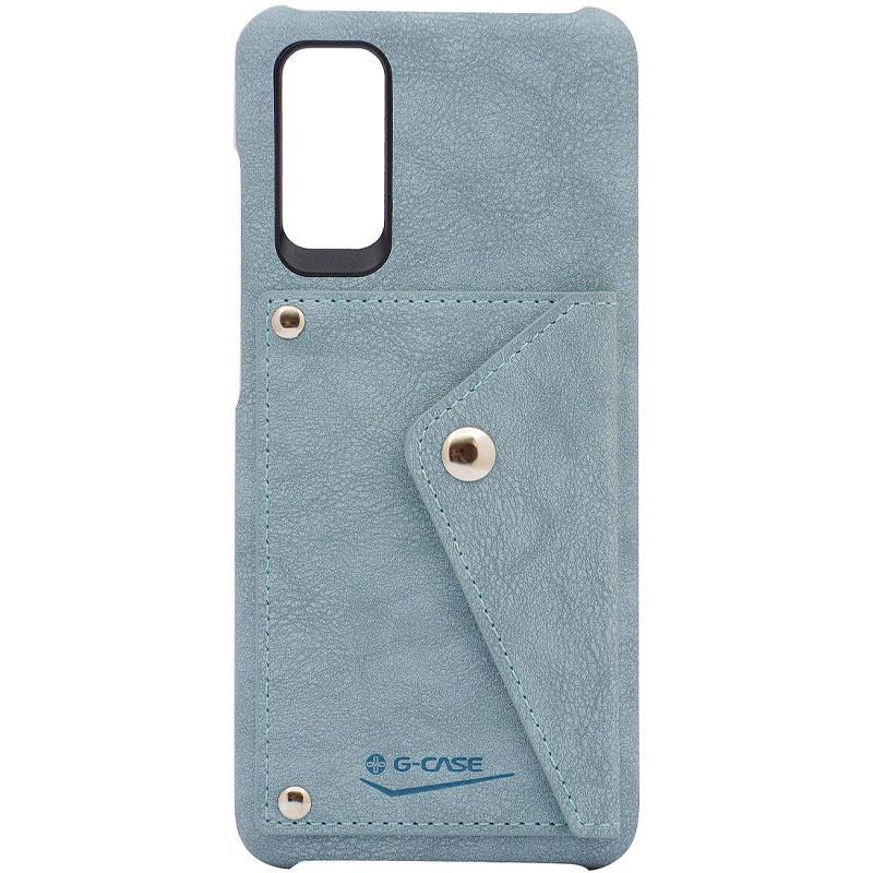 Накладка G-Case Carl series для Samsung Galaxy S20 Голубой (181589)