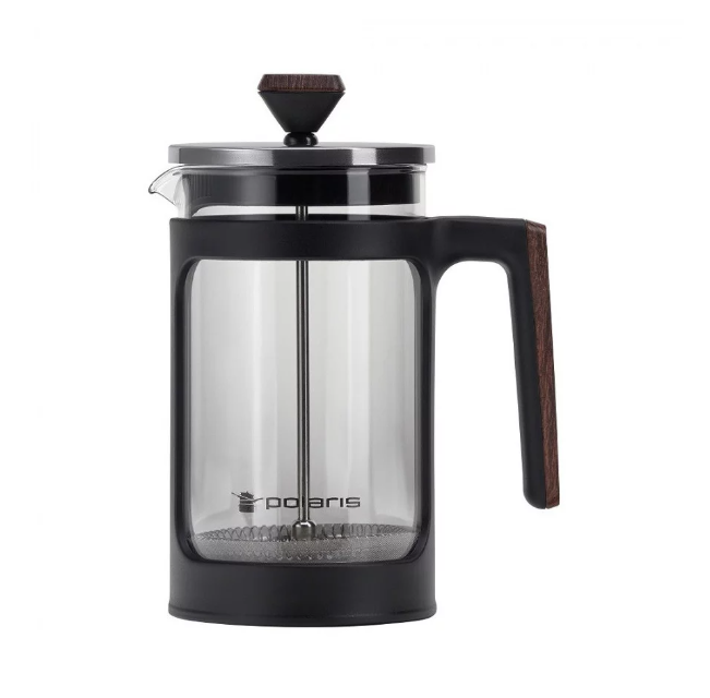 Френч-прес Polaris Albero 600 мл Чорний (16183)